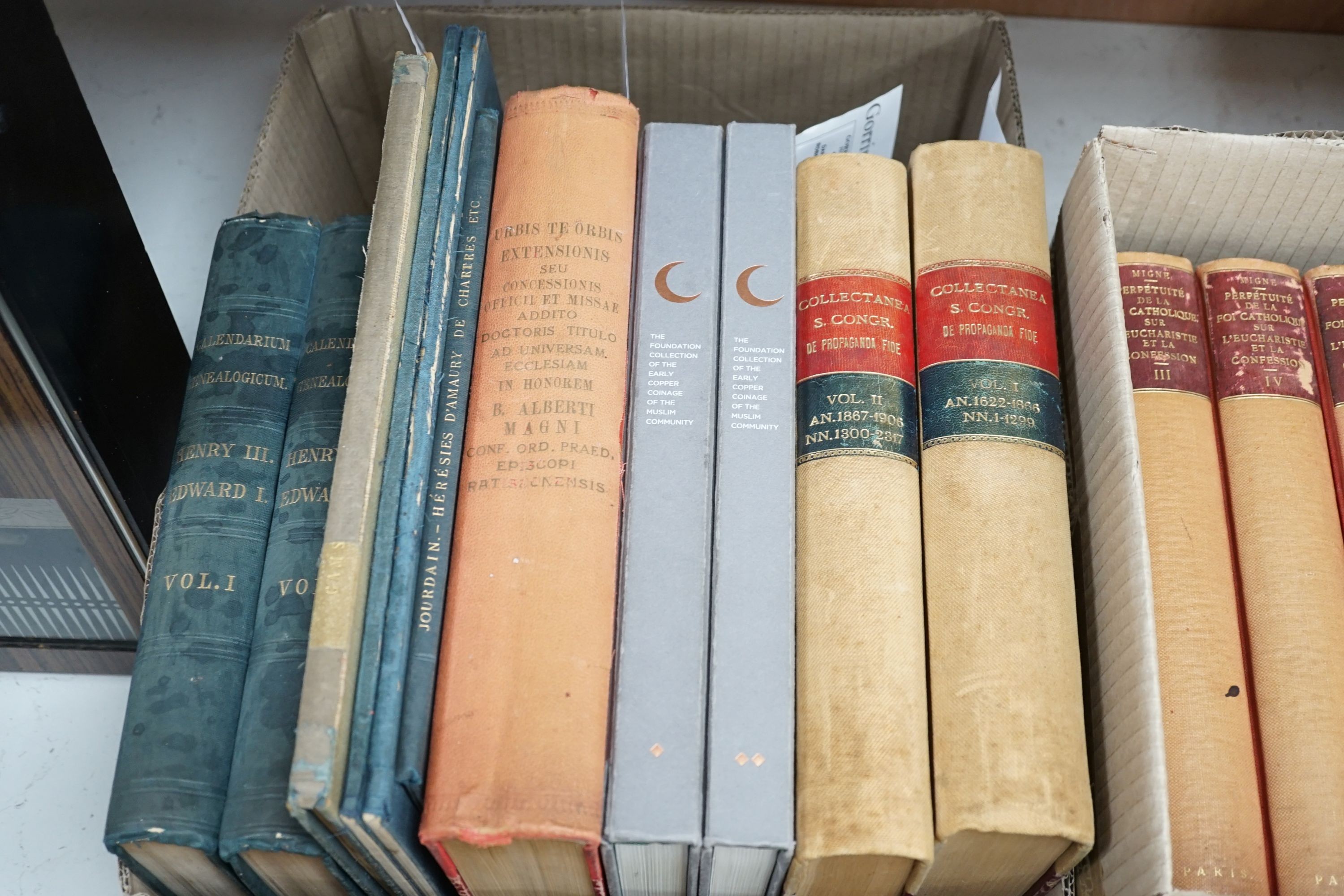 Nicole, Pierre, Arnauld, Antoine, Renaudot, Eusèbe [Et. Al.] Perpétuité de la foi de L’Église Catholique Sur L’Eucharistie par Nicole, Arnauld, Renaudot, Le P. Paris, Etc., Sur La Confession, par Denis de Sainte-Marthe …